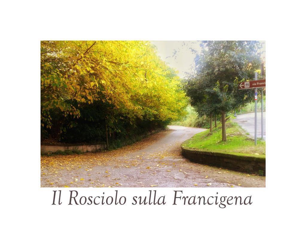 Apartmán Il Rosciolo Sulla Francigena Formello Exteriér fotografie
